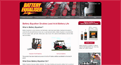 Desktop Screenshot of batteryequaliser.com